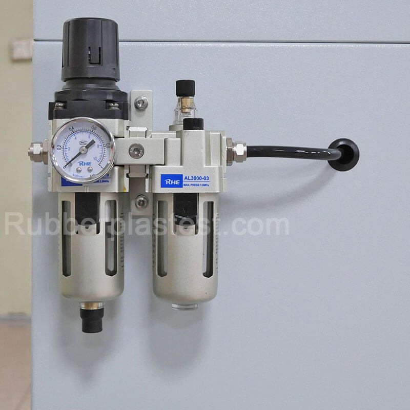 Air pressure regulator of Moving Die Rheometer