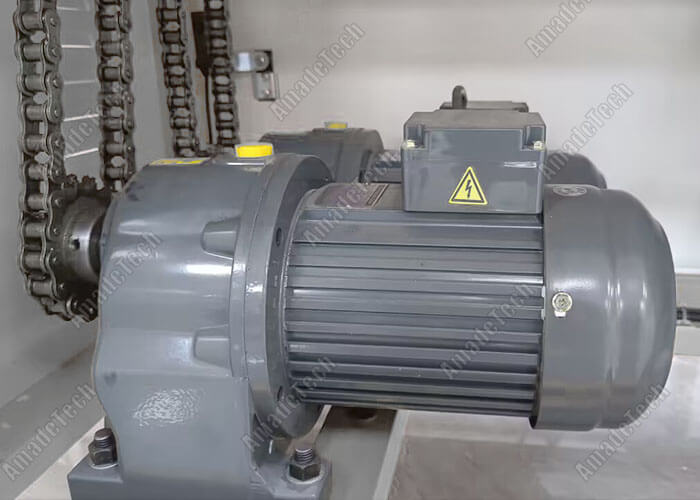 dual motor of two roll mill